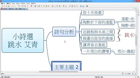 小詩選|小詩選 ：艾青「跳水」賞析 │ 現代詩選 │ 鄒彤憶老師│《國中國。